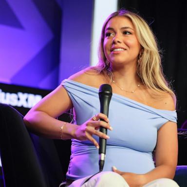 PHOTO: Jennifer Affleck attends SiriusXM's Radio Andy Presentation: Town Hall with the cast of "The Secret Lives of Mormon Wives" at SiriusXM Studios on May 8, 2025, in Los Angeles.