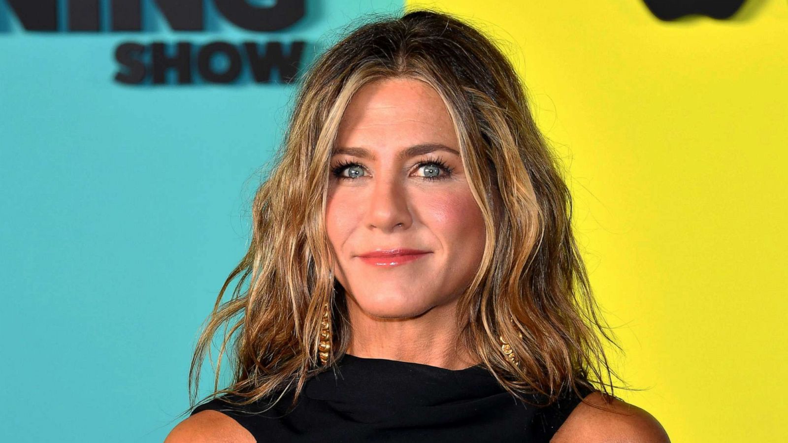 PHOTO: Jennifer Aniston arrives for Apples "The Morning Show" global premiere at Lincoln Center- David Geffen Hall, Oct. 28, 2019, in New York.