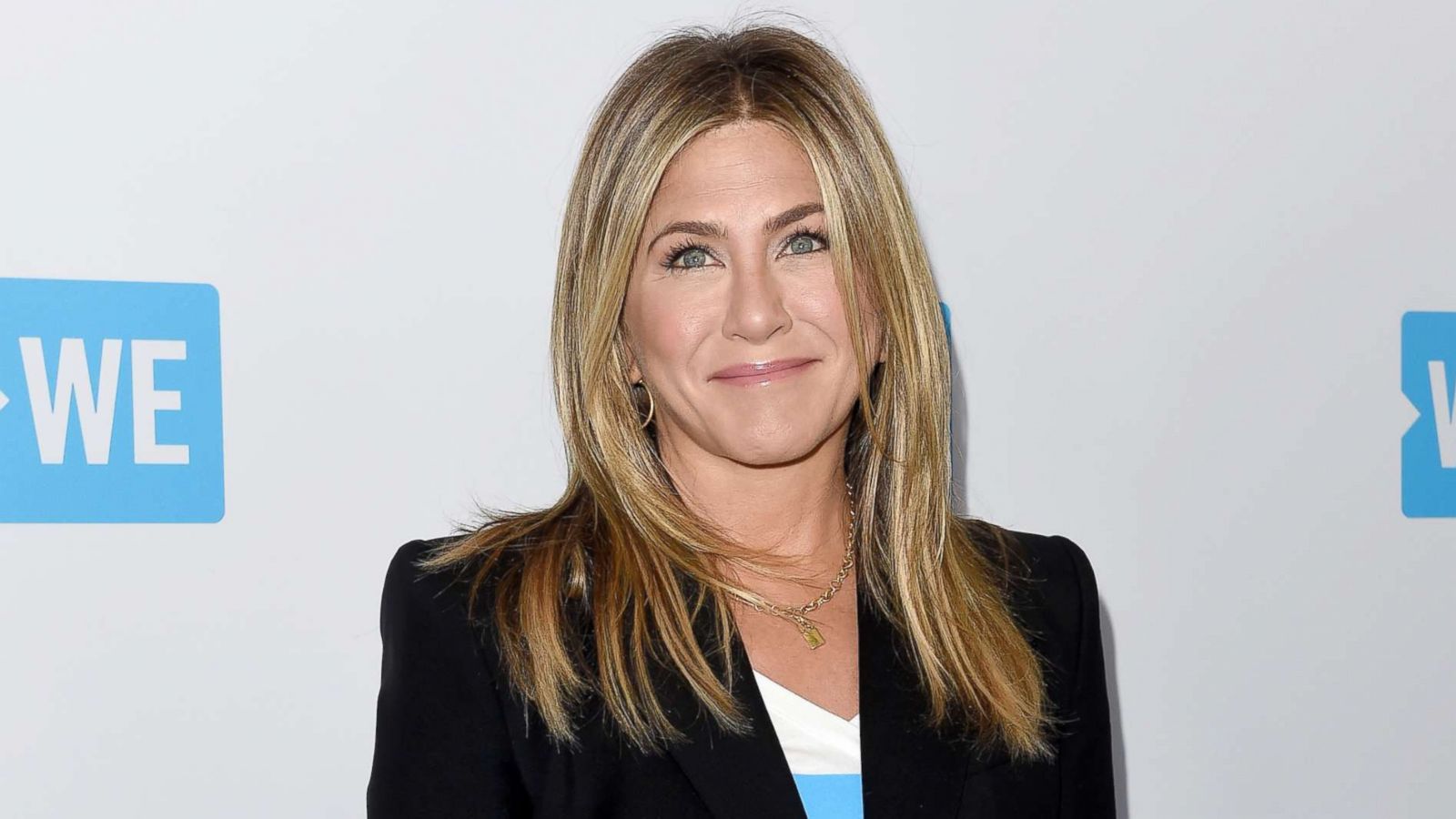 PHOTO: Actress Jennifer Aniston attends WE Day California at The Forum, April 19, 2018, in Inglewood, Calif.