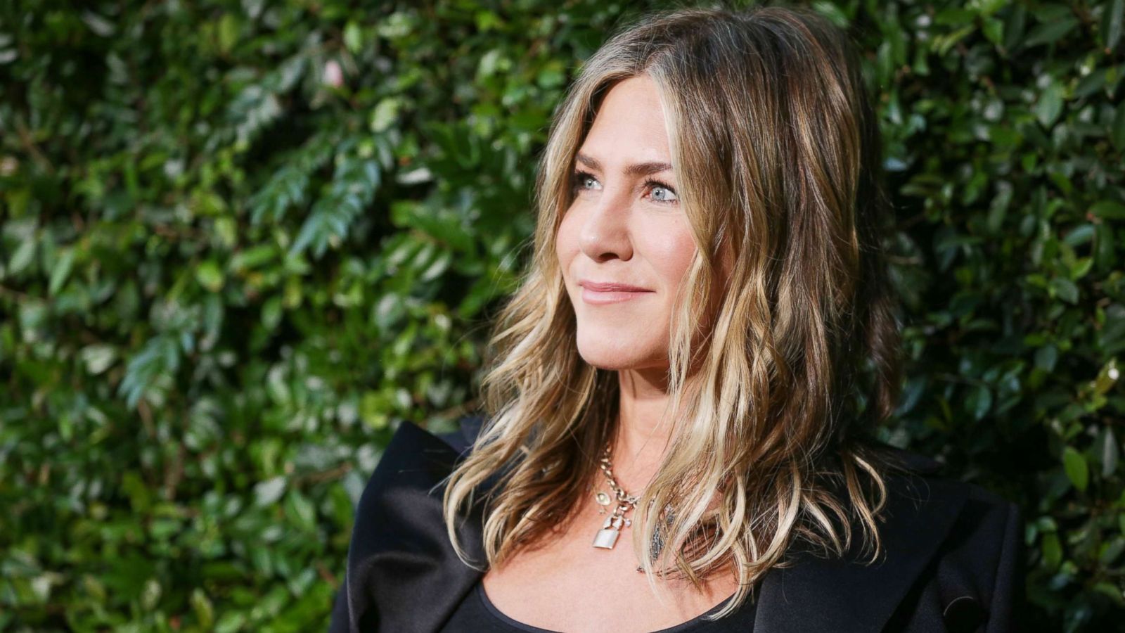 PHOTO: Jennifer Aniston attends the CHANEL Dinner Celebrating Our Majestic Oceans, A Benefit For NRDC, June 2, 2018, in Malibu, Calif.