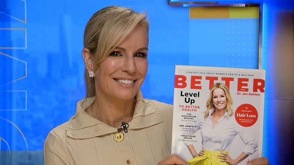 PHOTO: ABC News' Dr. Jennifer Ashton holds her new magazine, "Better With Dr. Jen Ashton."