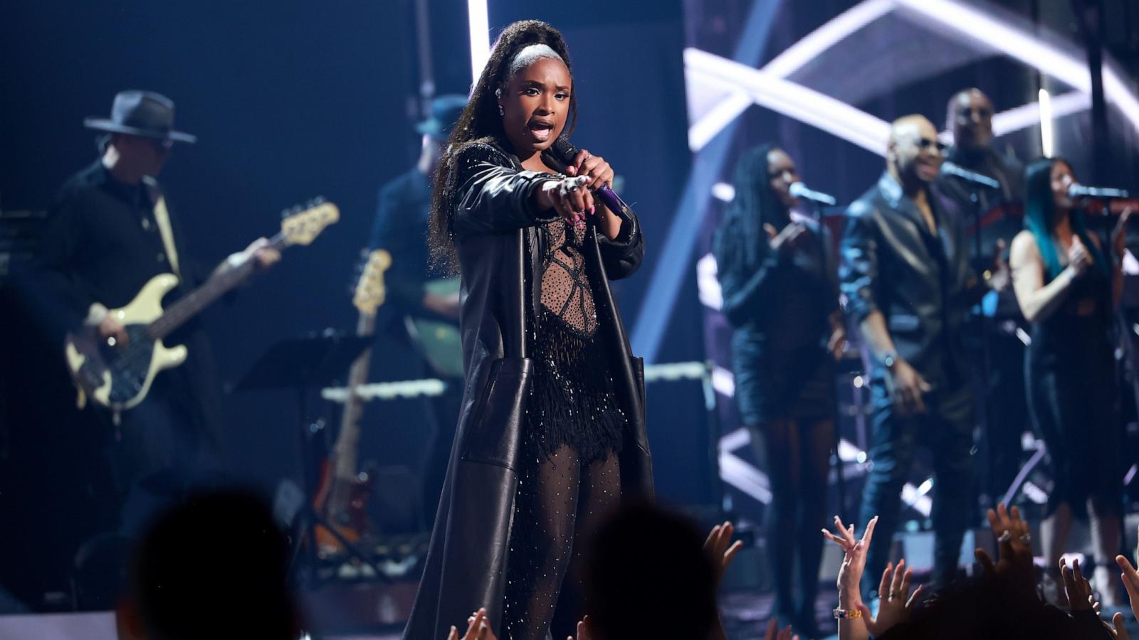 PHOTO: Jennifer Hudson performs onstage during the 2024 iHeartRadio Music Awards at Dolby Theatre in Los Angeles, California April 01, 2024.