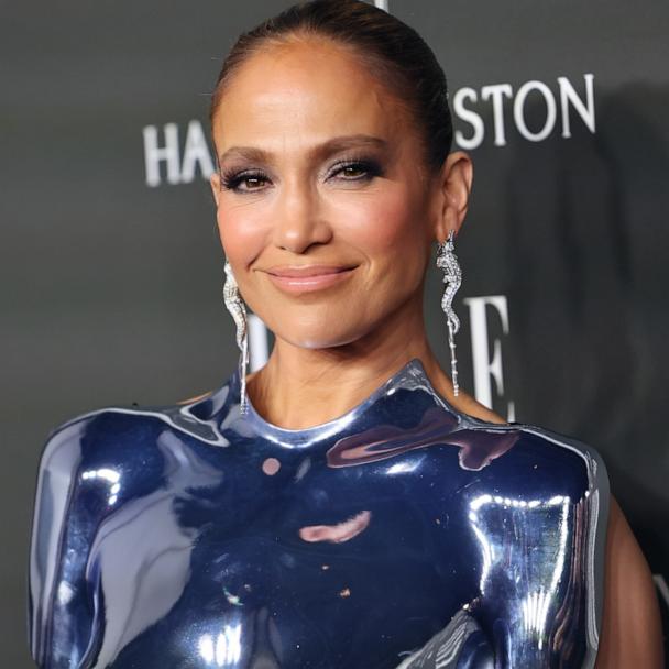 Jennifer Lopez stuns wearing a breastplate at ELLE's Women in Hollywood  Awards - Good Morning America