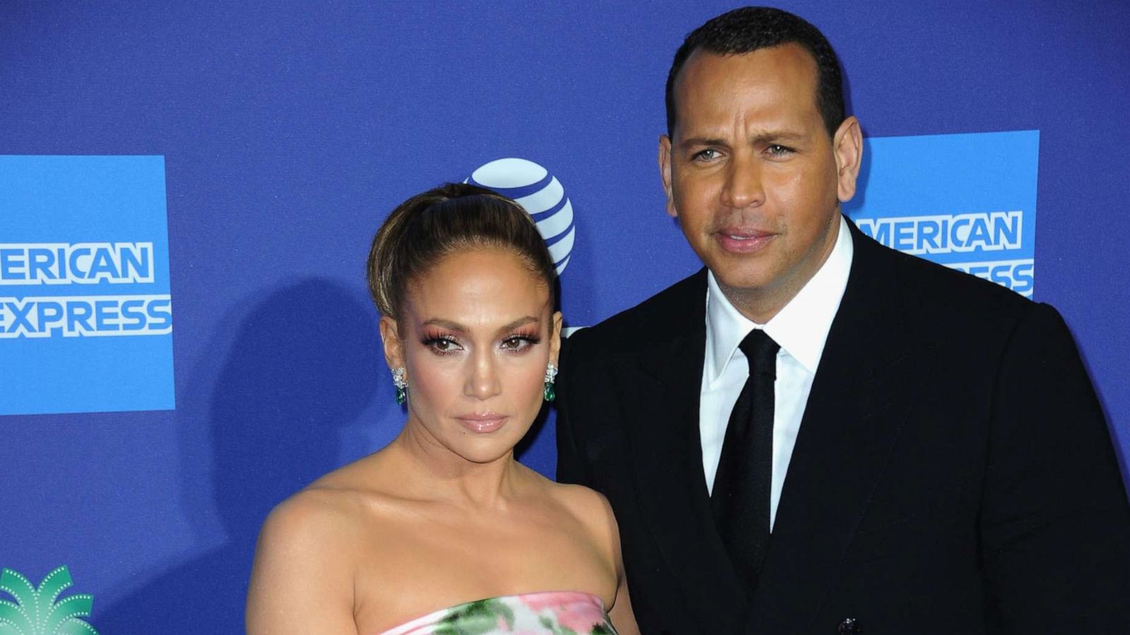 PHOTO: In this Jan. 2, 2020, file photo, Jennifer Lopez and Alex Rodriguez arrive for the 2020 Annual Palm Springs International Film Festival Film Awards Gala in Palm Springs, Calif.