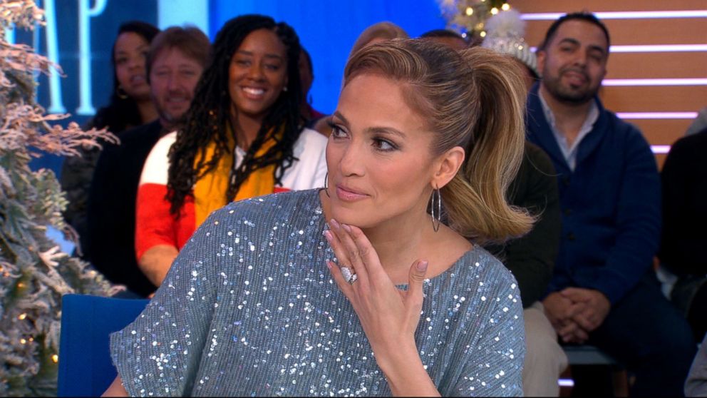 PHOTO: Jennifer Lopez appears on ABC's "Good Morning America," Dec. 12, 2018.