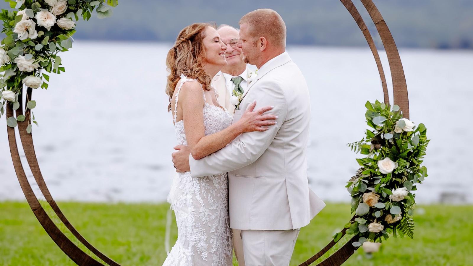 PHOTO: Jennifer and Travis Ellis married in West Virginia on Sept. 28, 2024.