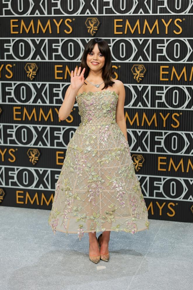 PHOTO: Jenna Ortega attends the 75th Primetime Emmy Awards at Peacock Theater on Jan. 15, 2024 in Los Angeles.