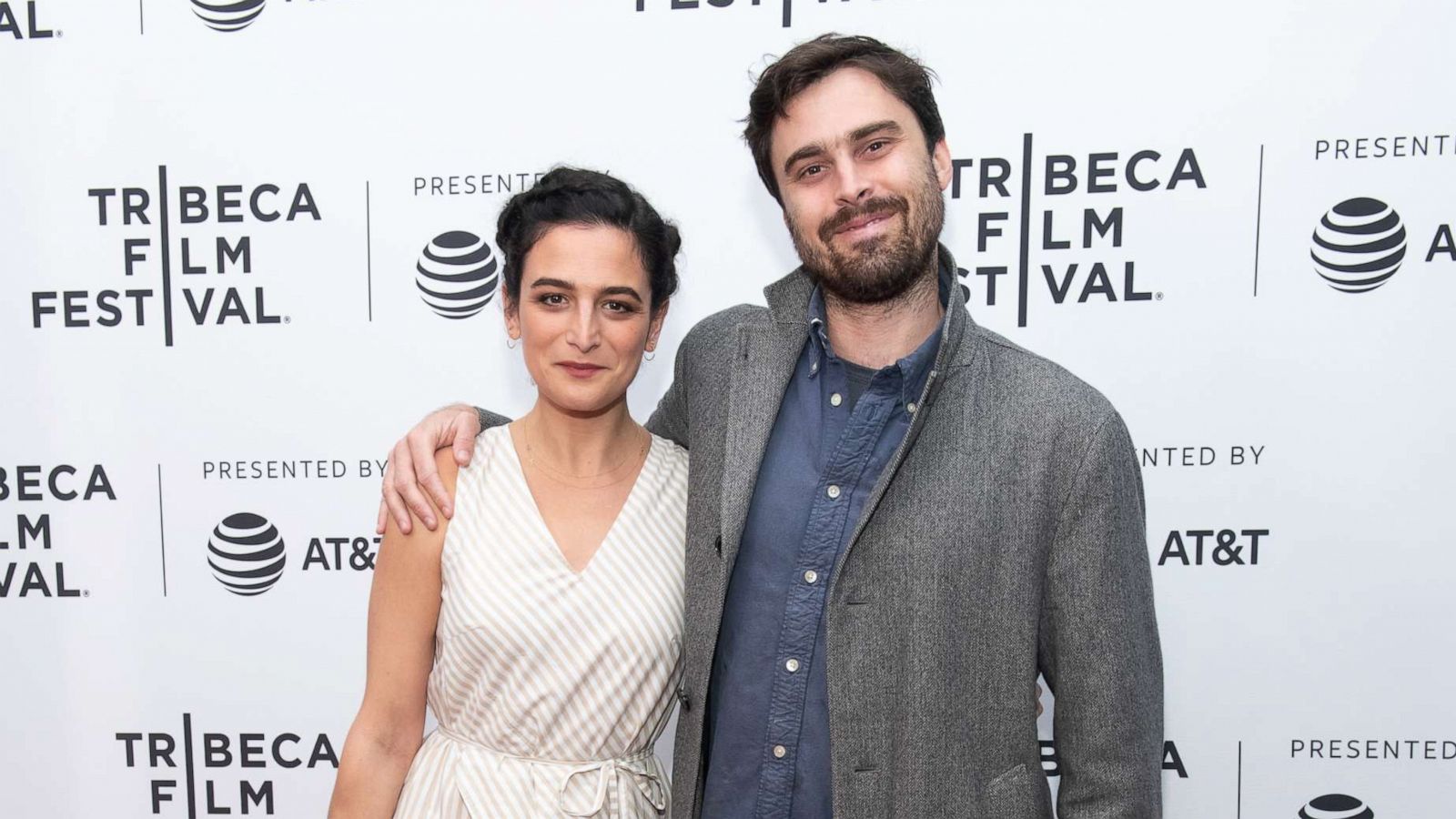 PHOTO: Jenny Slate and Ben Shattuck during the 2019 Tribeca Film Festival at SVA Theater, May 4, 2019, in New York City.