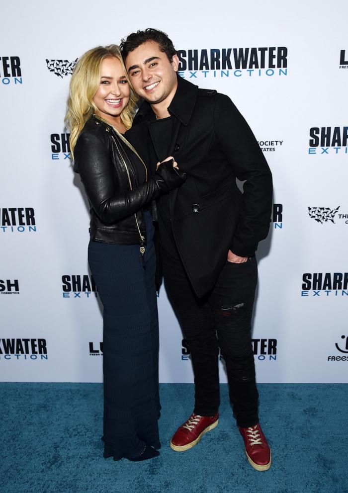 PHOTO: Hayden Panettiere (L) and Jansen Panettiere arrive at a screening of Freestyle Releasing's "Sharkwater Extinction" at the ArcLight Hollywood on Jan. 31, 2019 in Hollywood, Calif.