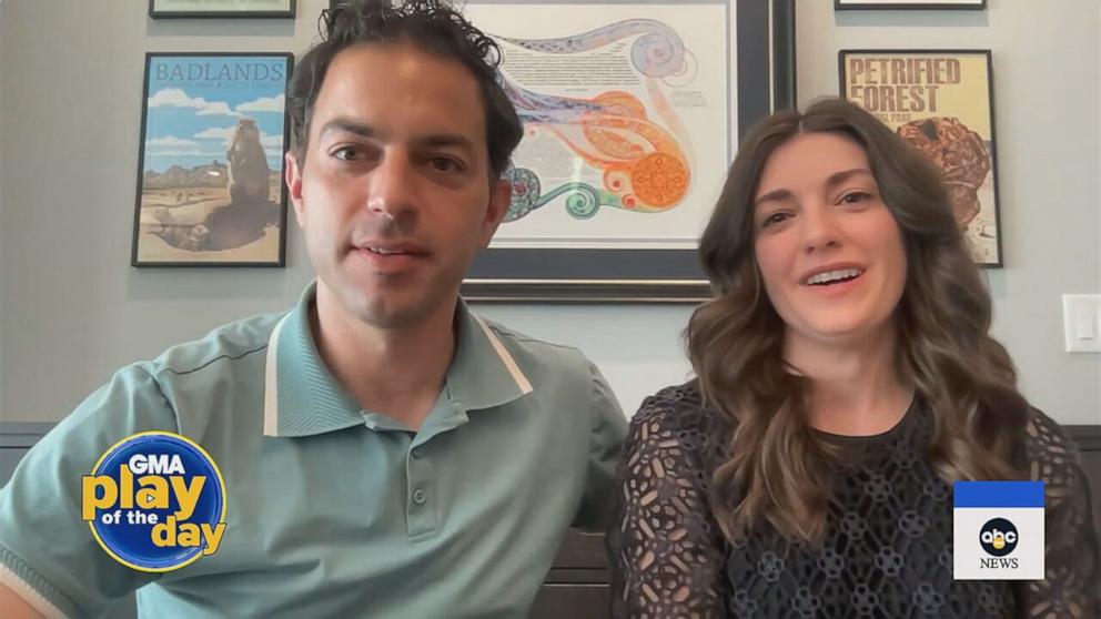 PHOTO: Jason Singer and his wife, Susan McMillan, are both “Jeopardy!” champions. Singer won the July 1, 2025 episode while McMillan won back in 2021.