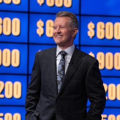 PHOTO: Celebrity Jeopardy with host Ken Jennings.