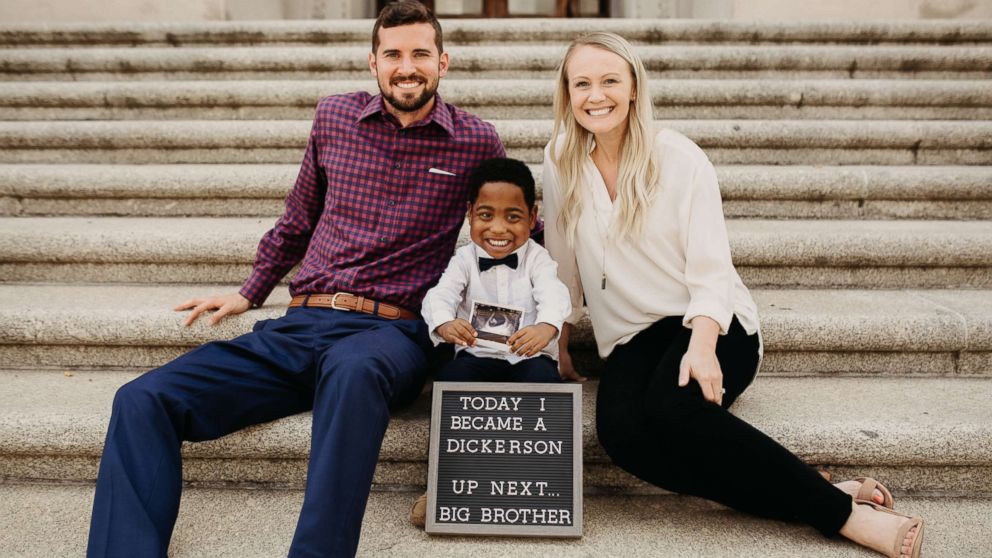 PHOTO: Jeremiah Dickerson, 4, was officially adopted on July 16, 2018.