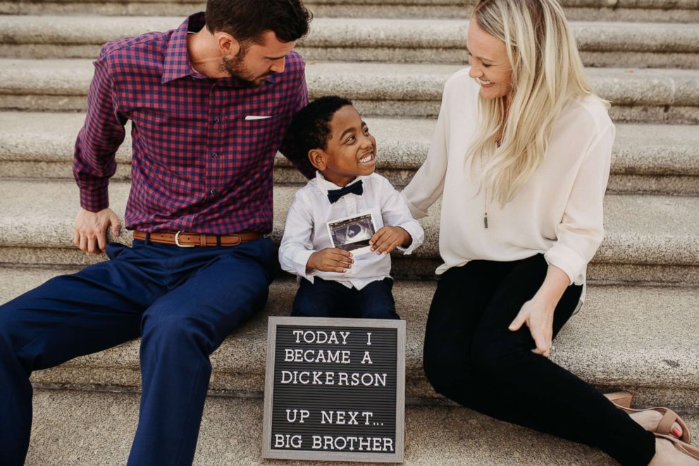 PHOTO: Jeremiah Dickerson, 4, was officially adopted on July 16, 2018 by Cole and Jordan Dickerson of Memphis, Tenn.