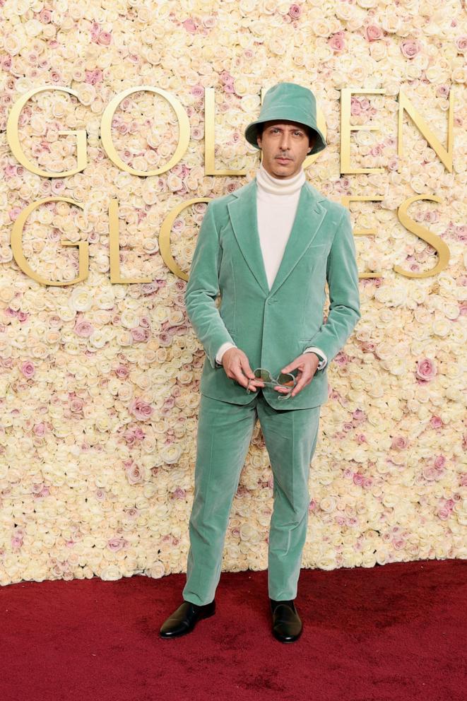 PHOTO: Jeremy Strong attends the 82nd Annual Golden Globe Awards at The Beverly Hilton on Jan. 05, 2025 in Beverly Hills, Calif.