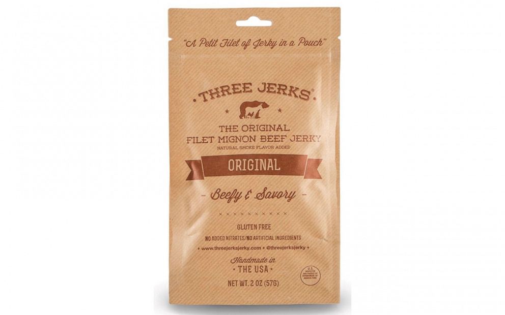 PHOTO: Three Jerks Jerky products are pictured here.
