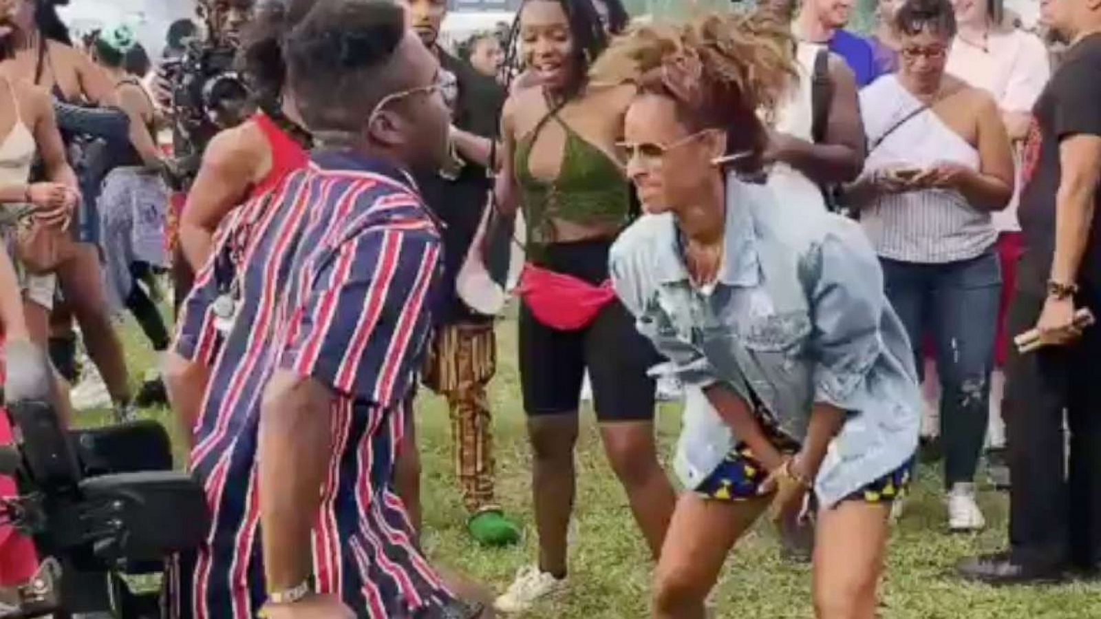 PHOTO: A video of Jermaine Greaves, 27, showing off his dance moves at Afropunk Festival in Brooklyn has gone viral online.