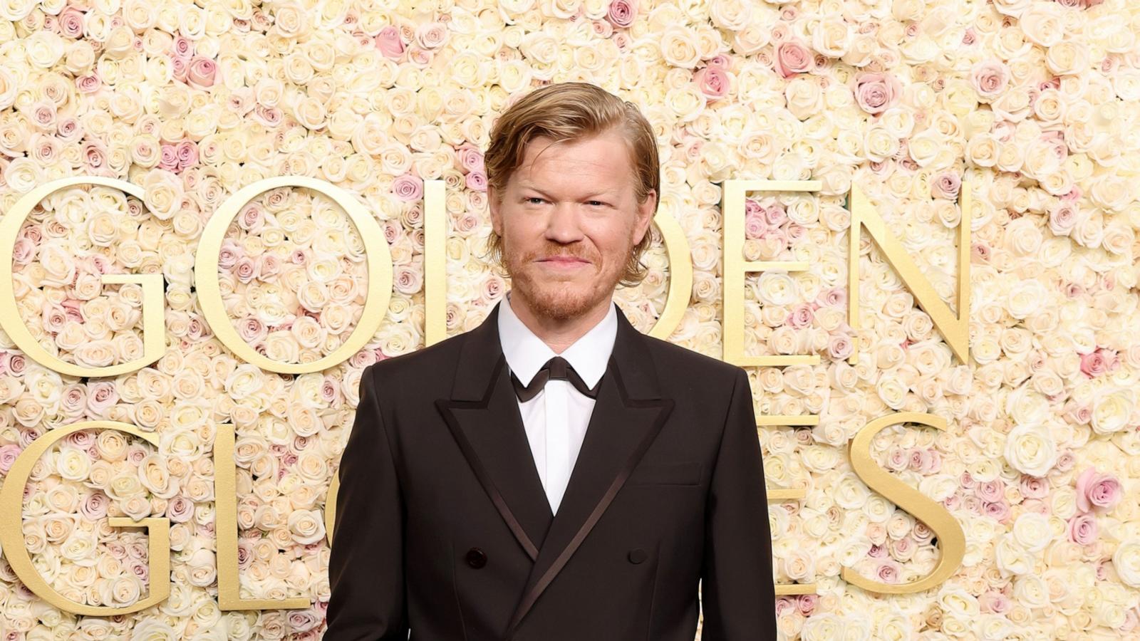 PHOTO: Jesse Plemons attends the 82nd Annual Golden Globe Awards at The Beverly Hilton on January 05, 2025 in Beverly Hills, California.
