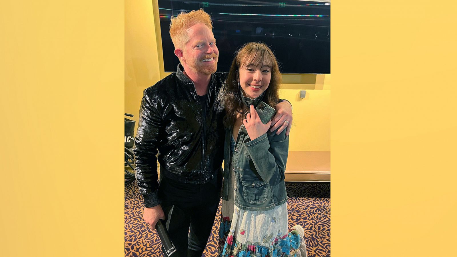 PHOTO: In this photo posted to his Instagram account, Jesse Tyler Ferguson poses with former co-star Aubrey Anderson-Emmons.