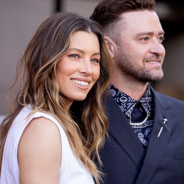 Nicolas Ghesquiere, Jessica Biel and Justin Timberlake attend the News  Photo - Getty Images