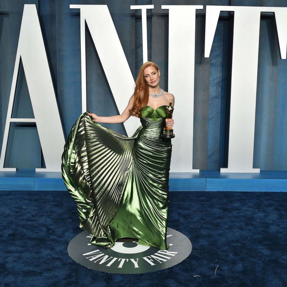 Jessica chastain oscar dress hotsell