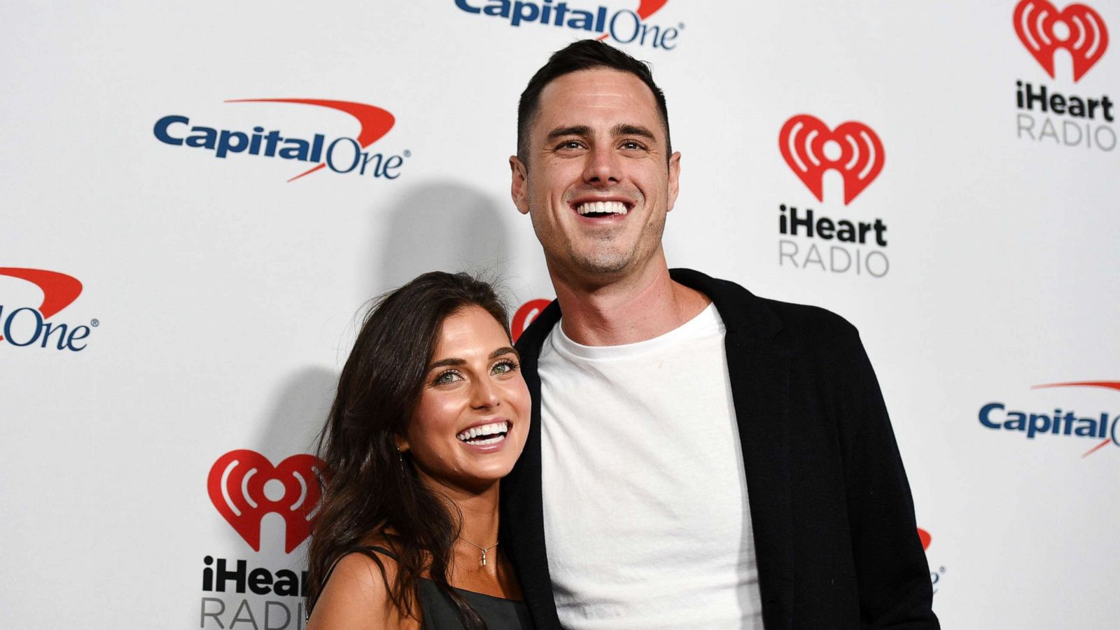 PHOTO: Jessica Clarke and Ben Higgins attend the 2019 iHeartRadio Music Festival at T-Mobile Arena on Sept. 20, 2019 in Las Vegas.