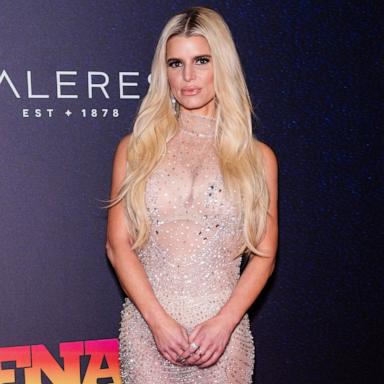 PHOTO: Jessica Simpson attends the 37th Annual Footwear News Achievement Awards at Cipriani South Street, Nov. 29, 2023, in New York.