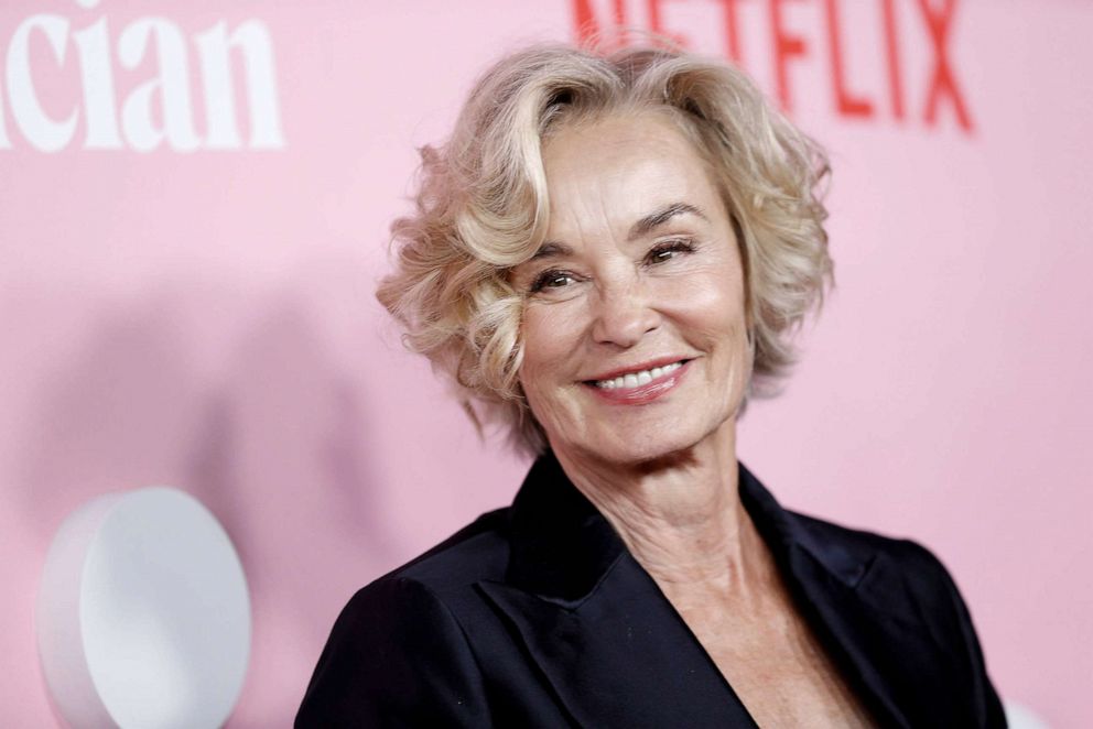 PHOTO: In this Sept. 26, 2019, file photo, Jessica Lange attends a premiere in New York.