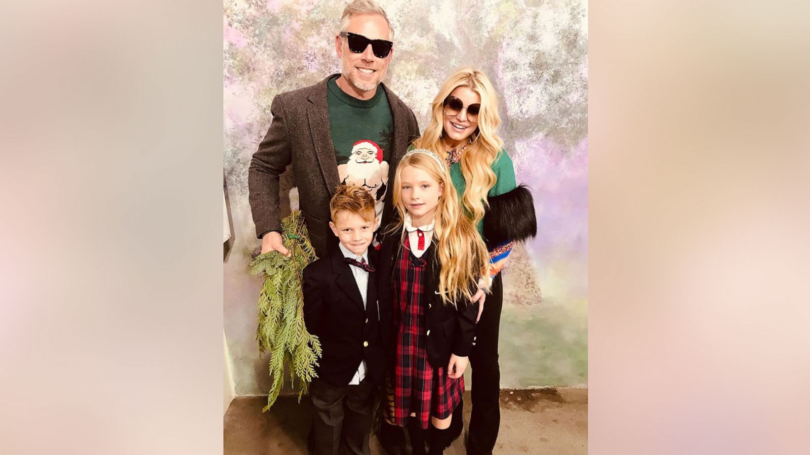 PHOTO: In this photo posted to Jessica Simpson's Instagram account, her family is shown at her children's holiday concert.