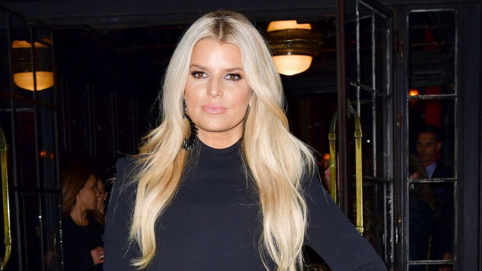 PHOTO: Jessica Simpson poses for photographers in New York Feb. 4, 2020. 