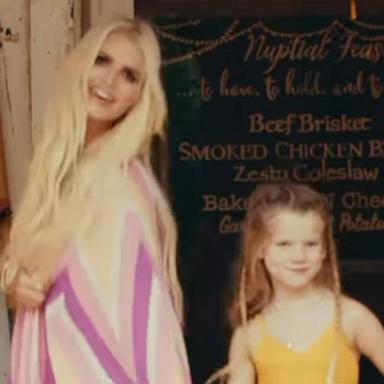 PHOTO: In a post made to her Instagram, Jessica Simpson is seen showing off clothes from her collection along with her daughter Birdie Mae.