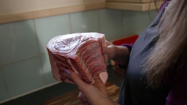 Women Butchered For Meat