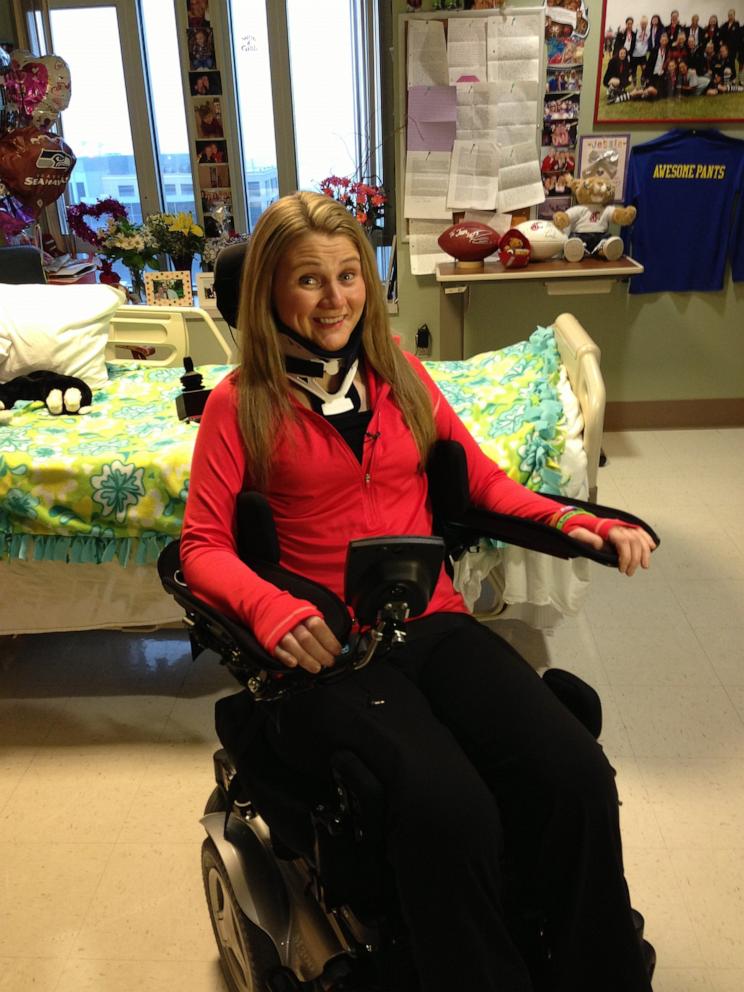 PHOTO: Jessie Owen was left paralyzed nearly 12 years ago when a tree fell on a car in which she was a passenger.