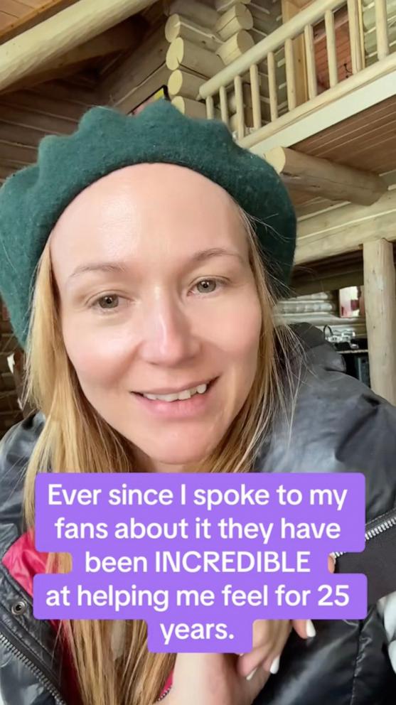 PHOTO: Jewel appears in this screengrab from a video she shared on TikTok.