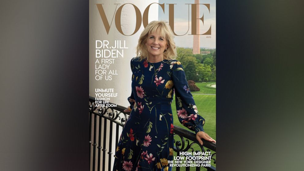 VIDEO: First lady Jill Biden featured on Vogue's August cover 