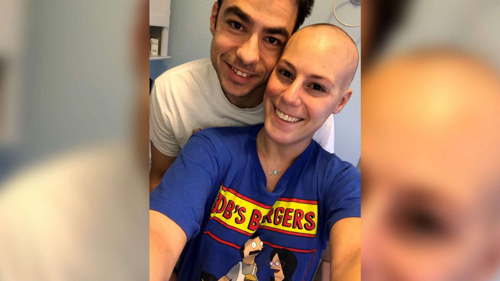 PHOTO: Max Allegretti and Jillian Hanson were to marry on October 18, 2019, two years after Hanson was to begin chemotherapy to battle stage 2 breast cancer.