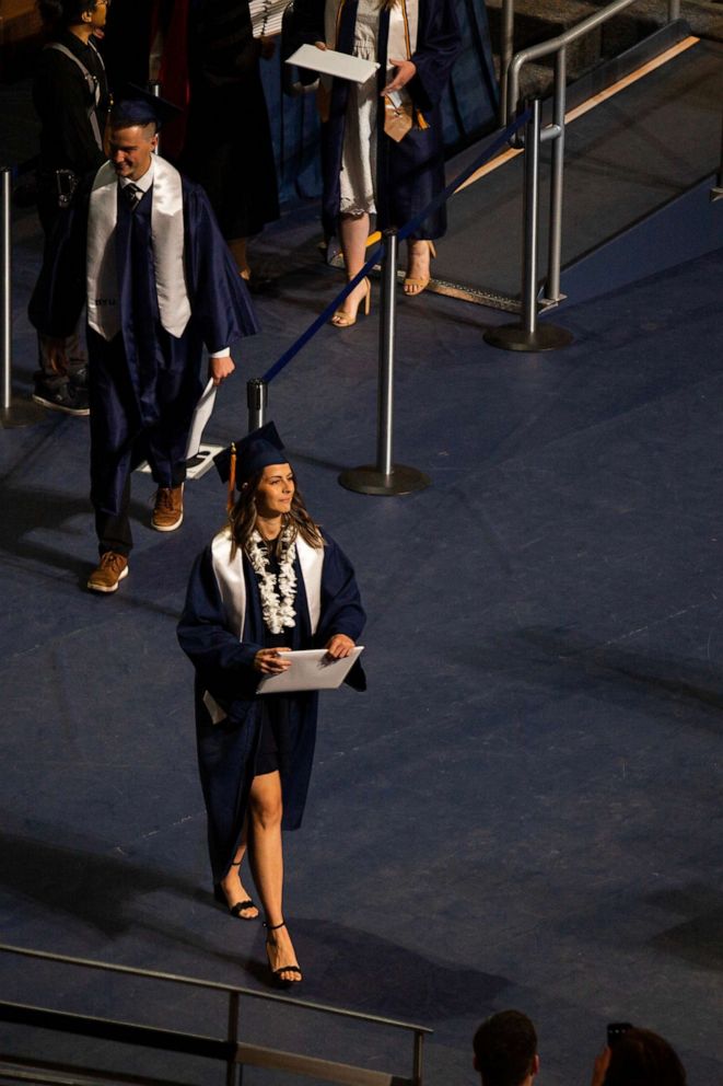PHOTO: Jillian Orr attended her Brigham Young University graduation ceremony last week.
