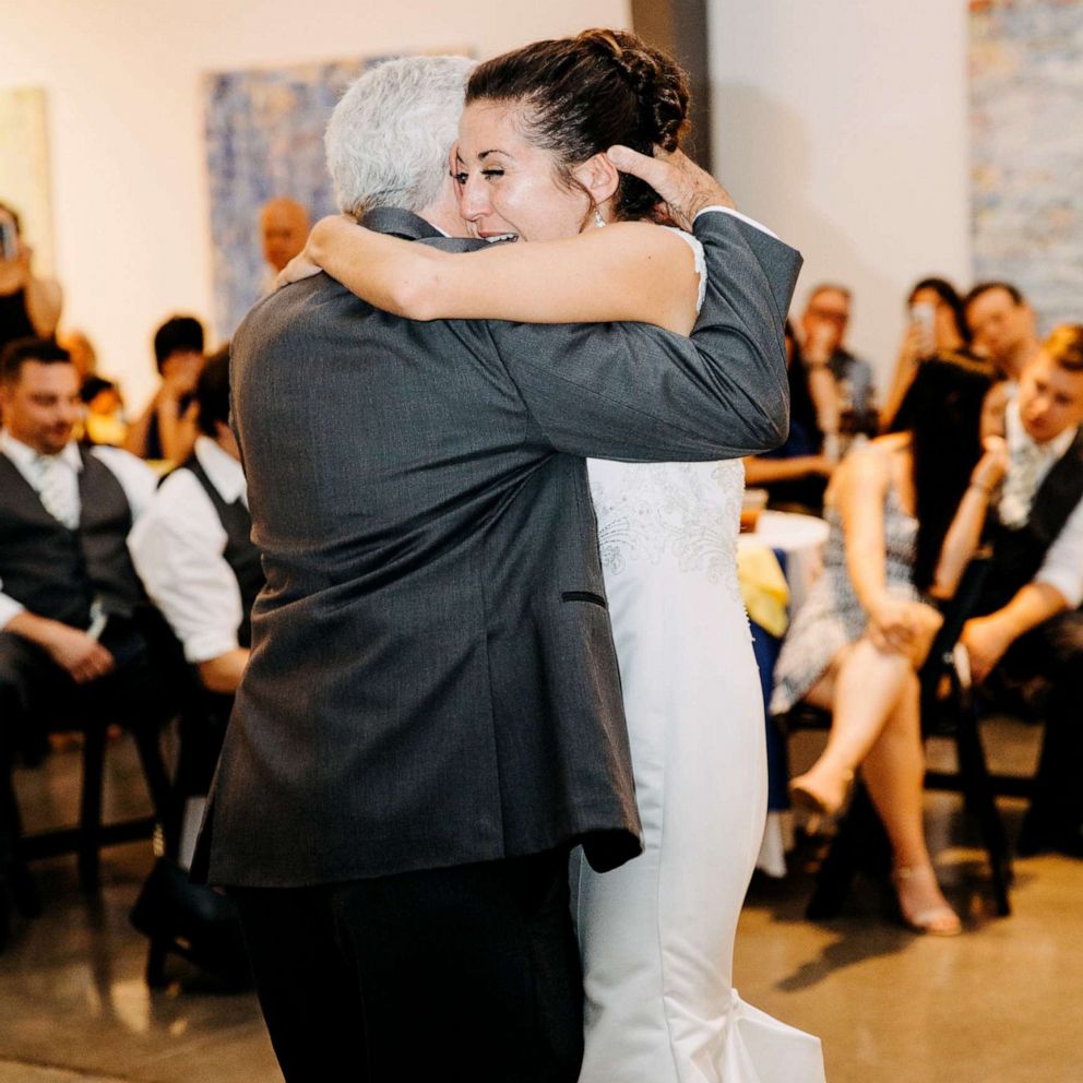 VIDEO: Disabled dad surprises daughter with first dance at wedding