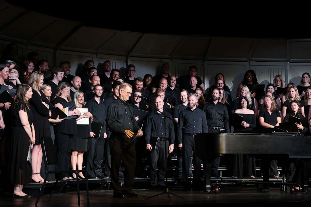 PHOTO: Maggie Smith Kühn, a former student of Stanley's, said she feels proud of to have been a part of Stanley's alumni concert.