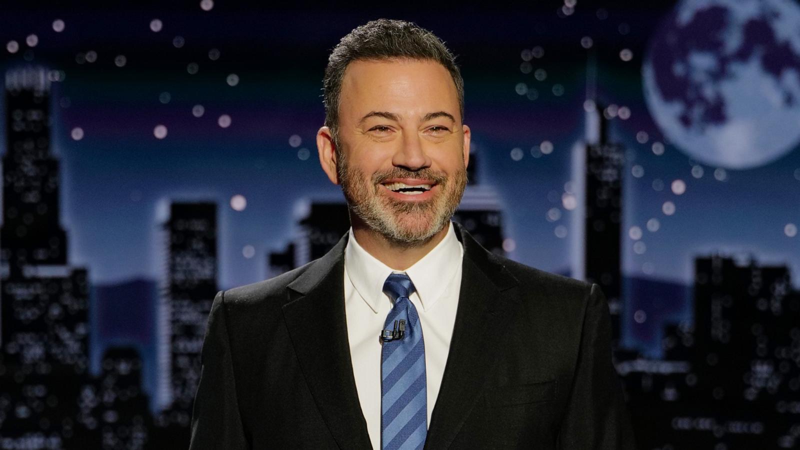 PHOTO: In this Oct. 18, 2023 file photo, Jimmy Kimmel hosts "Jimmy Kimmel Live!"