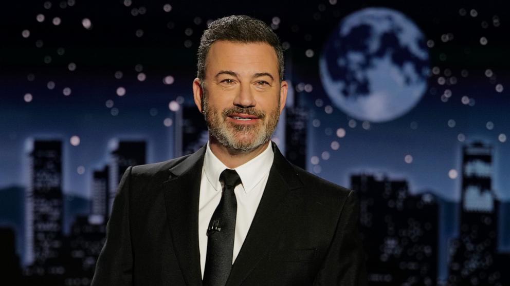 PHOTO: Jimmy Kimmel is seen on the set of "Jimmy Kimmel Live!" in Los Angeles, Oct. 2, 2023.