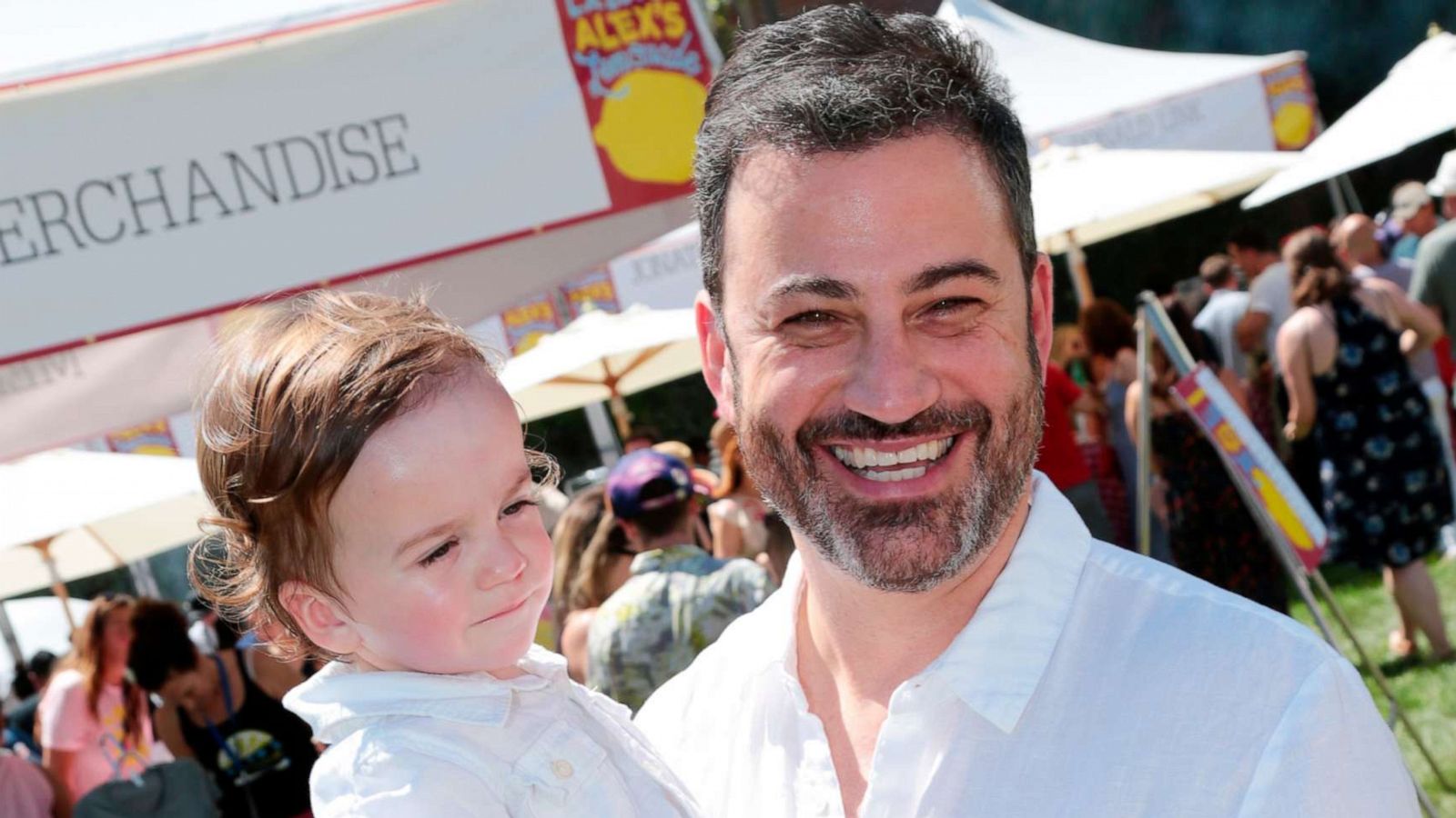 PHOTO: Billy Kimmel and Jimmy Kimmel smile at the 9th Annual Food and Wine Event at UCLA in Los Angeles, Sept. 8, 2018.