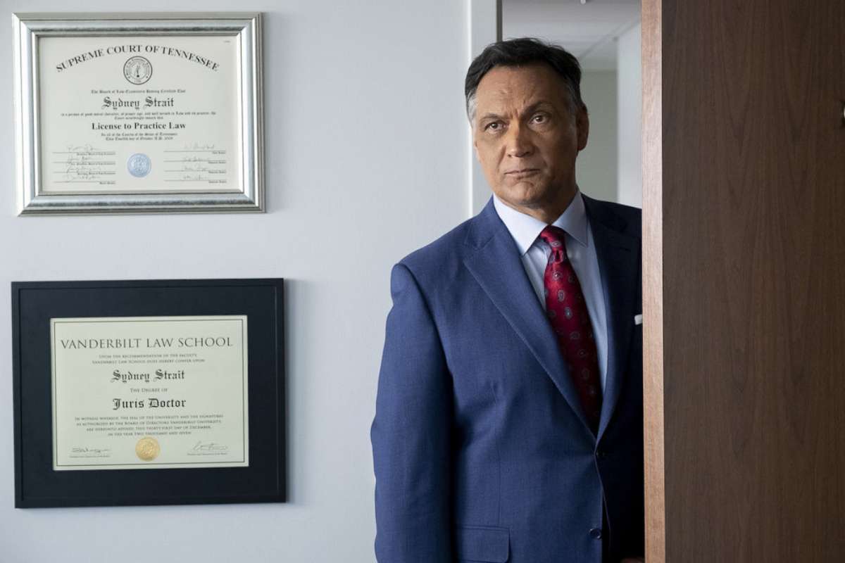 PHOTO: Jimmy Smits in a scene from "Bluff City Law."