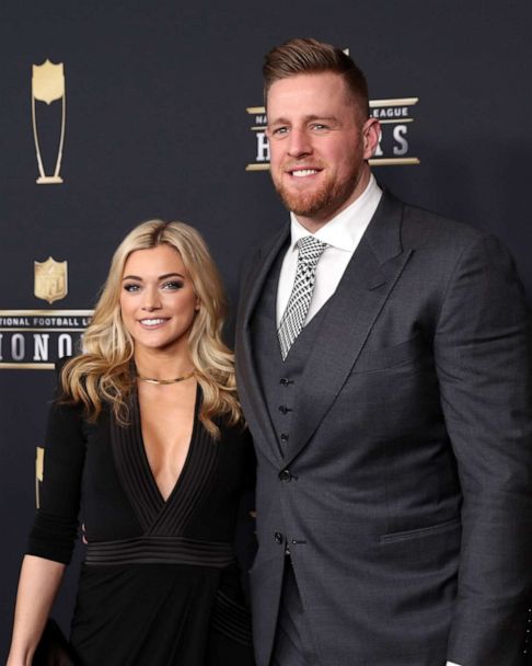 J.J. Watt marries soccer player Kealia Ohai, as his grandma steals