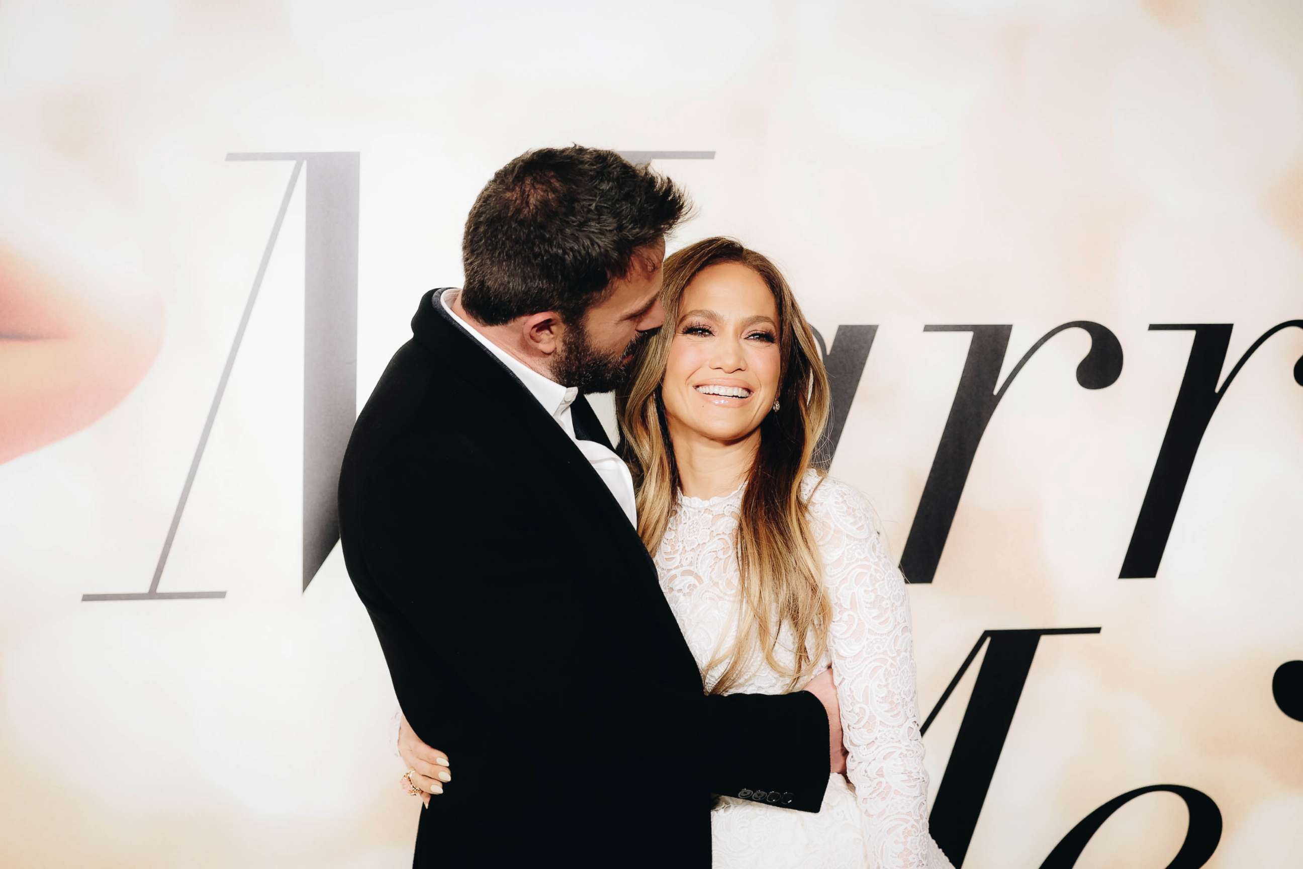 PHOTO: Ben Affleck and Jennifer Lopez attend the Los Angeles special screening of "Marry Me" on Feb. 8, 2022 in Los Angeles.