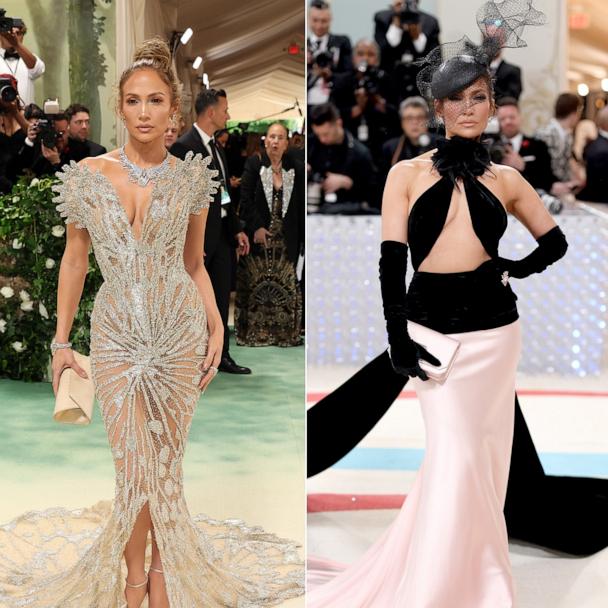 Jennifer Lopez's Met Gala looks through the years