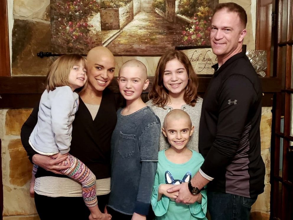 PHOTO: Joanna McPherson of Shreveport, Louisiana, is seen in Jan. 2019 with her husband, Shawn McPherson and their daughters Alexa, 11, Kayla, 10, Sophia, 7, and Jocelyn, 4.