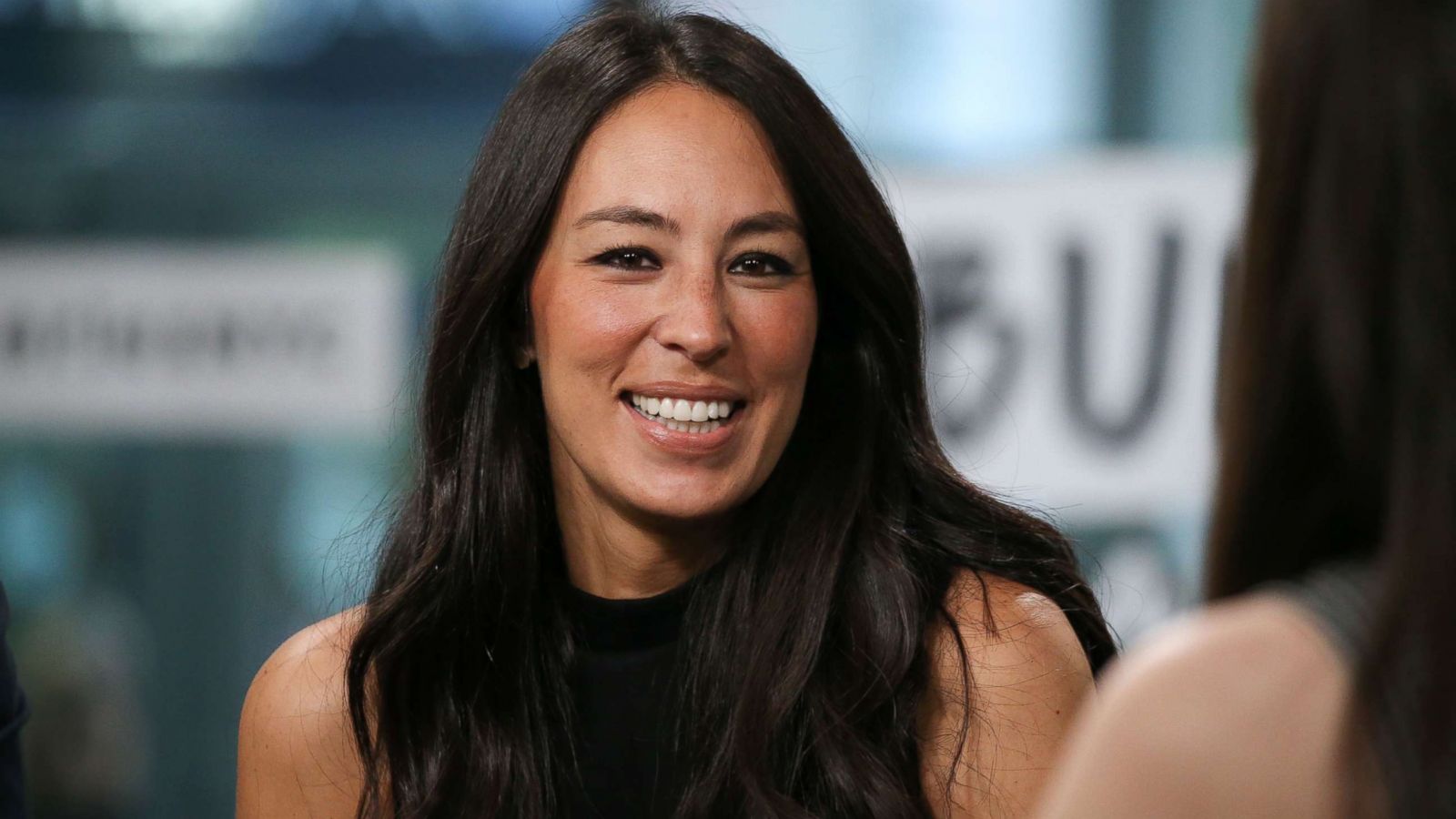 PHOTO: Joanna Gaines discusses new book, "Capital Gaines: Smart Things I Learned Doing Stupid Stuff," Oct. 18, 2017, in New York City.