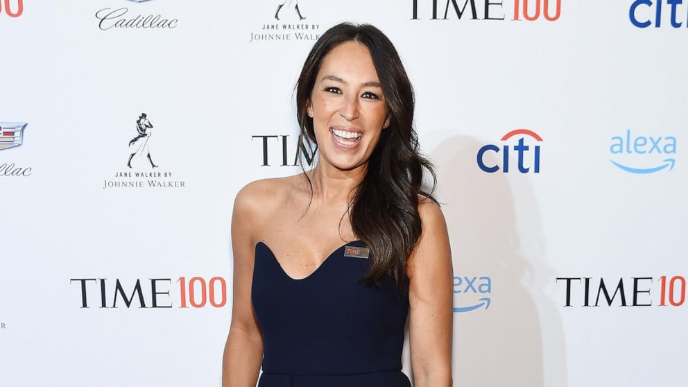 PHOTO: Joanna Gaines attends the TIME 100 Gala 2019 Cocktails at Jazz at Lincoln Center on April 23, 2019 in New York City.