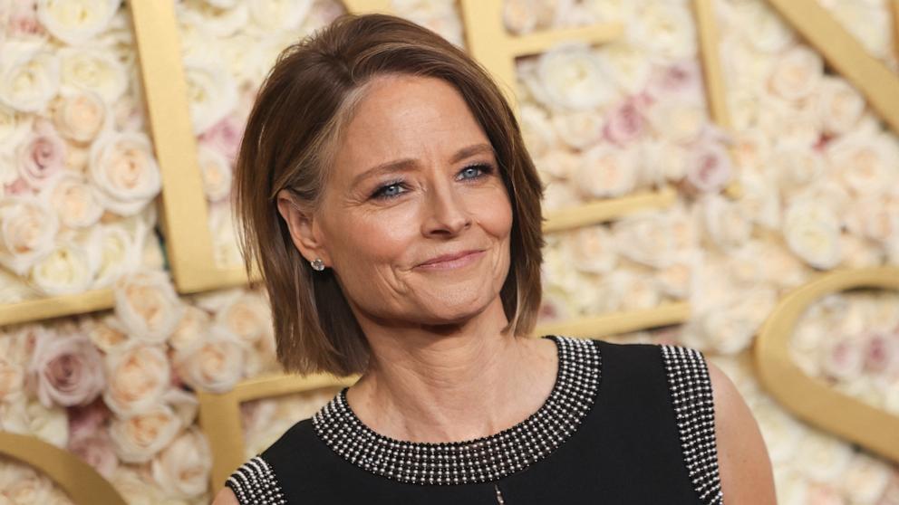 PHOTO: Jodie Foster attends the 82nd Annual Golden Globe Awards, Jan. 5, 2025, in Beverly Hills, Calif.