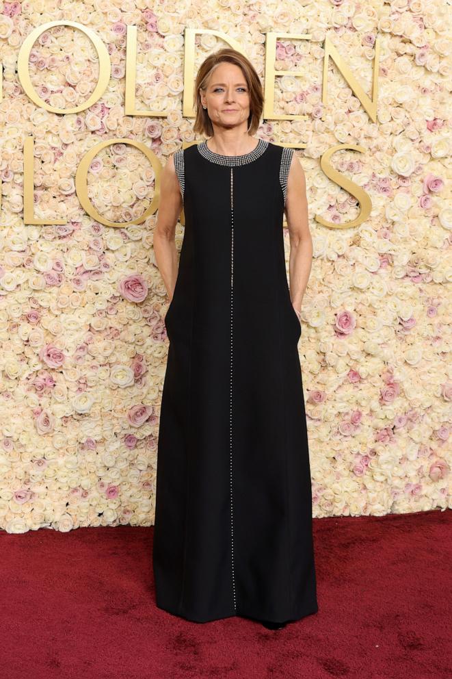 PHOTO: Jodie Foster attends the 82nd Annual Golden Globe Awards at The Beverly Hilton on Jan. 05, 2025 in Beverly Hills, Calif.